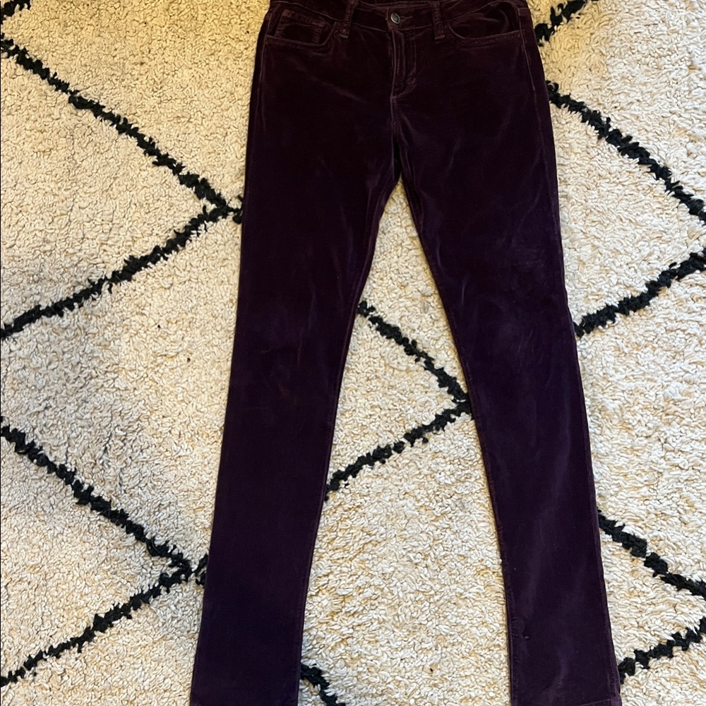 Joe's Jeans Dark Purple Skinny Jeans